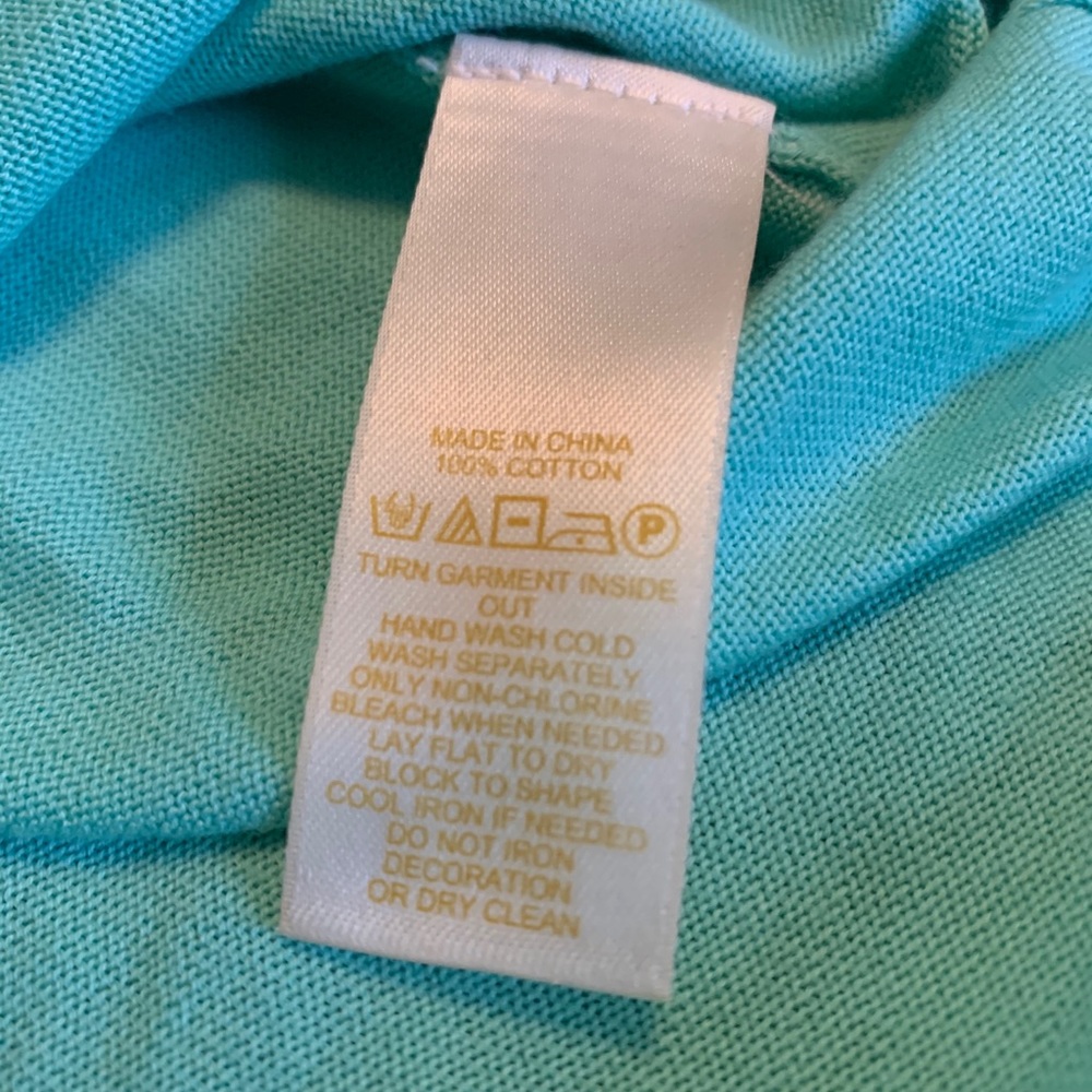 kate spade Teal Blouse with Embellished Collar - Picture 4 of 6